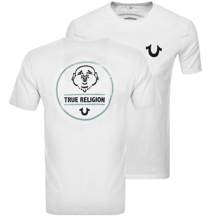 Alternative Image for ProductTrue Religion Buddha Logo T Shirt White1